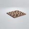 Ekena Millwork Extra Small Garland Decorative Fretwork Wood Wall Panels, Hickory, 7 3/8"W x 7 3/8"H x 3/8"T WALW08X08X0375GRDHI - alternate 4
